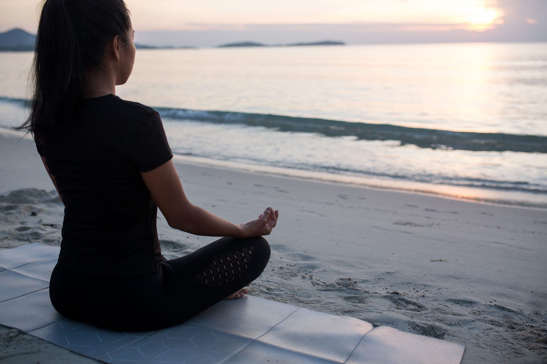 Meditation by the sea in Koh Samui