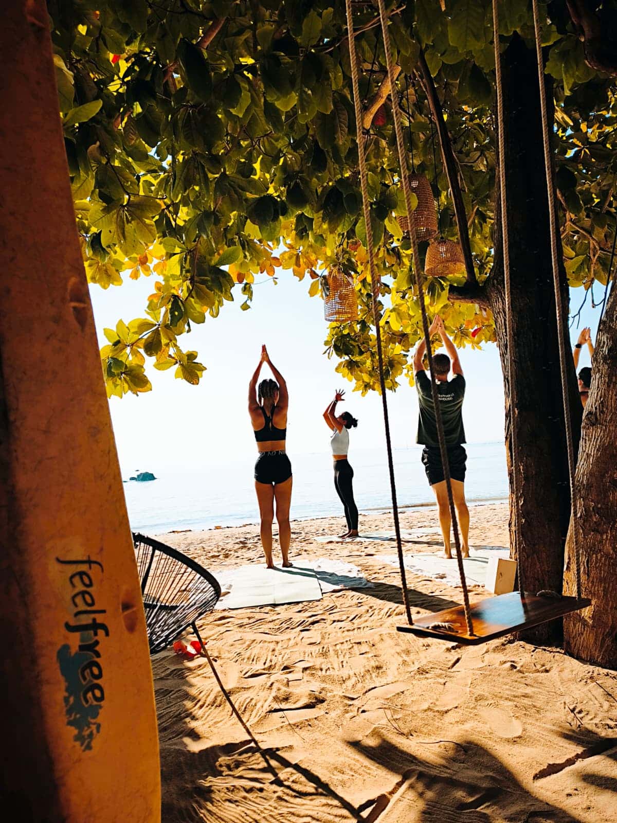 Yoga & pilates on the beaches of Koh Samui